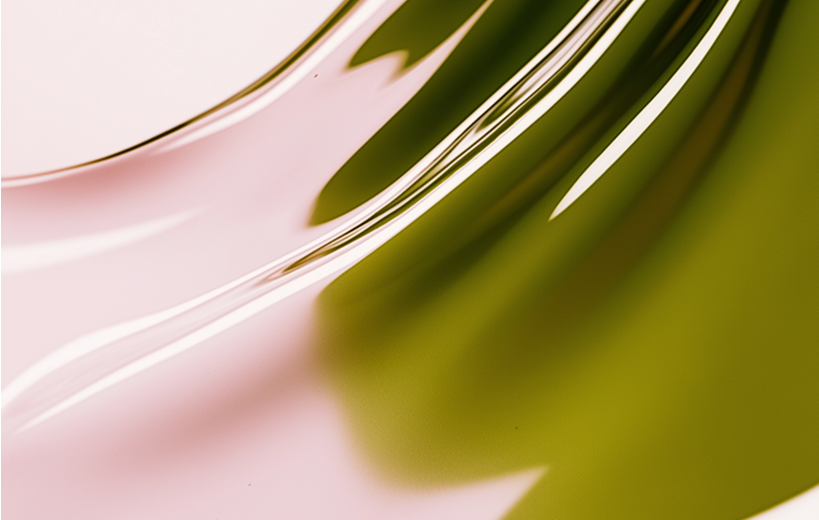 Abstract green and gold blurred for Investment dashboard